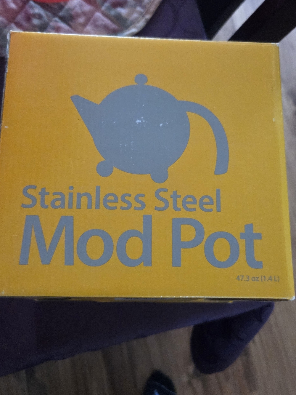 Stainless Steel Mod Pot - Yellow